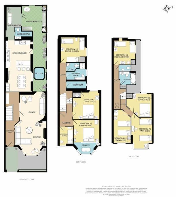 Edge14- Spacious, Stylish And Near The Beach! Newquay  Exterior photo